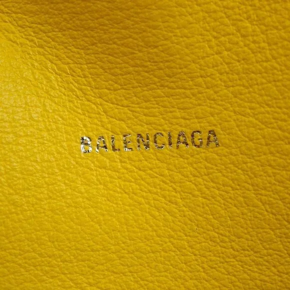 Authentic BALENCIAGA 371661・7155・Y・584046 Paper manny purse leather [Used] - Picture 14 of 15